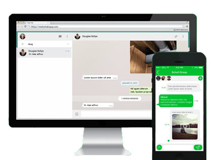 Whatsapp chat window