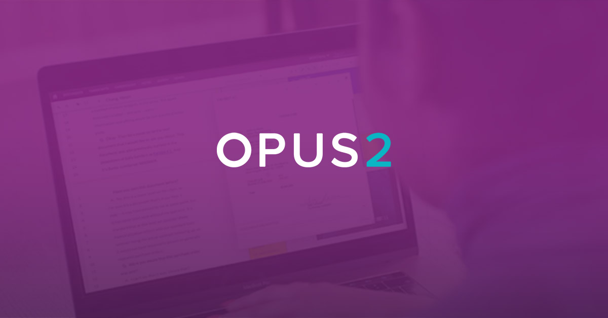 Opus 2 January product update